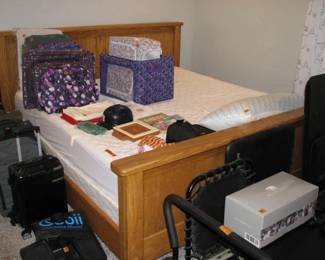 king bed with a sleep number mattress