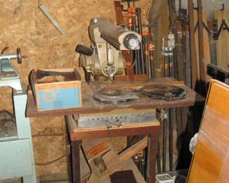 old Craftsman radial arm saw, has planer joiner attatchment