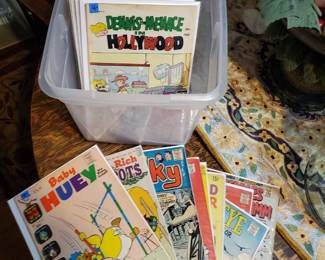 Selection of vintage comics