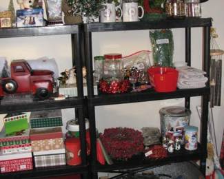 lots of Christmas decor just in time!