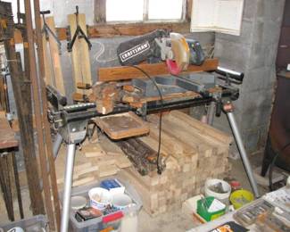 Craftsman mitre saw and stand