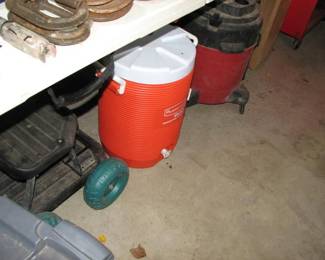 cooler and shop vac