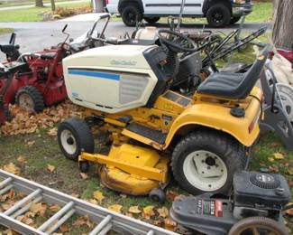 Cub Cadet 1862 runs great for a older tractor, has hydraulic deck lift, 3 point on rear and plow capabilities. Has power steering also. 