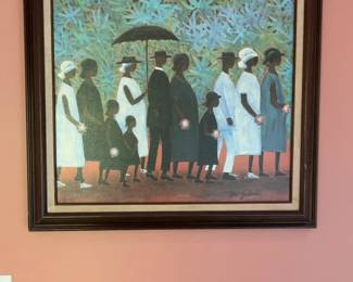 Ida Jackson Funeral Procession Painting See every item in the sale at this UR: https://buyer.thehunt.ltd/saledetails?saleId=cdca7bc3-75d5-4f79-9d77-8d98feb22fca