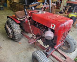 Vintage Wheel Horse tractor
