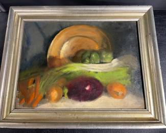 "JENNIE" 1961 STILL LIFE OIL