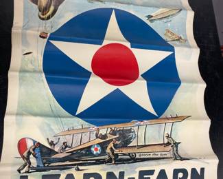AIR SERVICE WAR POSTER
