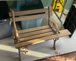 CHILD'S GARDEN BENCH