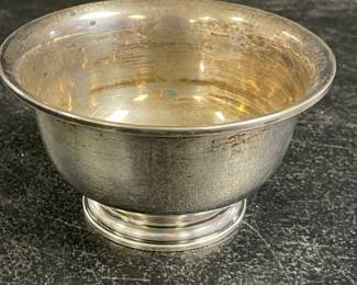 STERLING SILVER ENGRAVED BOWL