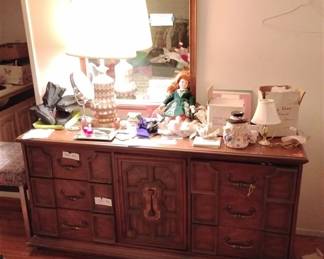 Today's price $9.00 dresser, mirror $7.00