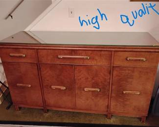 buffet matches table and chairs.  $34.00