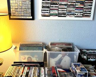 Records/Vinyls and DVDs