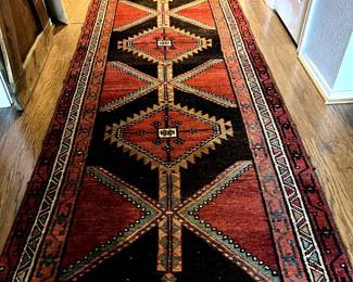 Vintage Hand-Knotted Runner