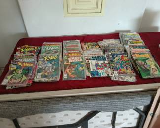 Marvel and D.C. Action Comics