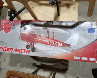 Tiger Moth radio controlled airplane - never out of box