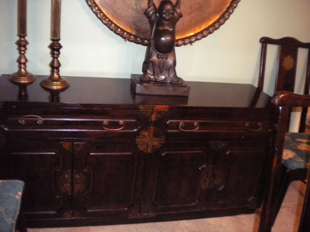Asian inspired  Bernhardt furniture co. server