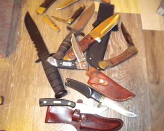 Various knives