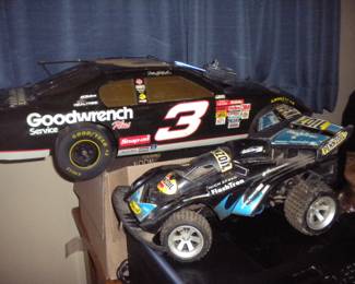 Remote control cars with damage