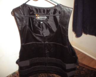 Leather 6x vest