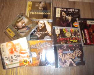 Unopened vintage CDs  Joplin, Beatles & more