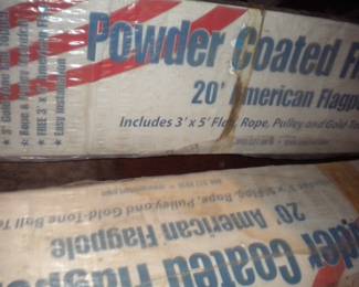 20'American flag sets New