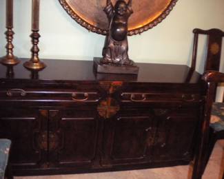 Asian inspired  Bernhardt furniture co. server