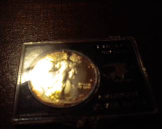 1992 Walking Liberty dollar