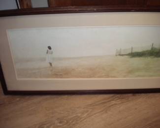 Vintage art signed Schock