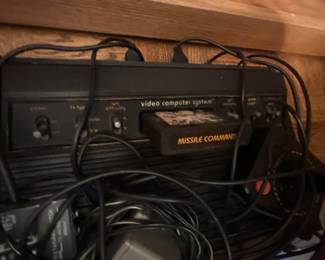 Vintage Atari console