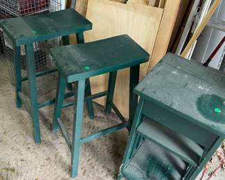 Stools and table 