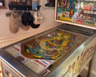 Aztec Pin ball Machine 