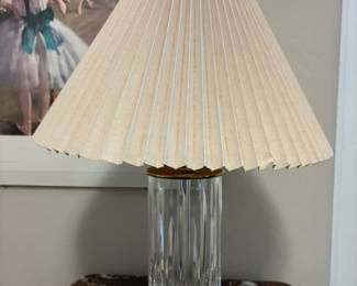 Waterford Lamp (there are two)