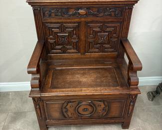 Antique Monk’s Bench
Available for presale