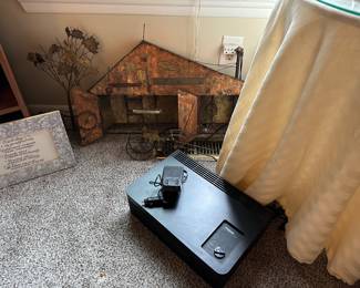 MCM ‘Blacksmith’ copper and brass wall sculpture by Curtis Jere