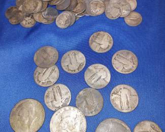 Old US silver coins