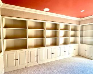 Built In Library Cabinetry