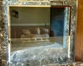 Chrome/Nickel Fireplace Screen