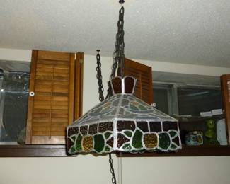Leaded glass light