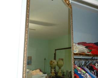 Another vintage framed mirror
