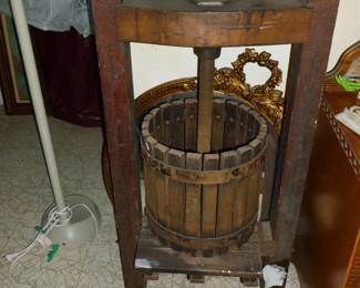 Antique Wine/Grape Press