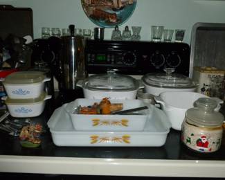 kitchen..Fireking, etc