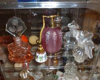 More gorgeous perfumes inc. Lalique, Baccarat, etc