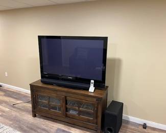 Entertainment Center and flat screen TV