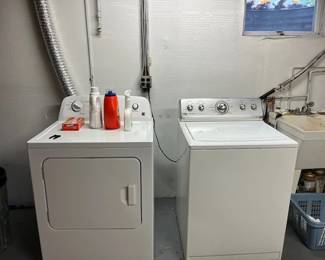 Clothes washer and dryer