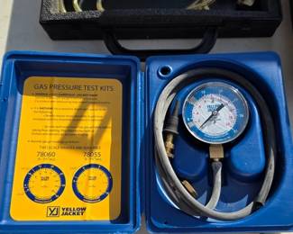 Multiple gauge testing sets in cases