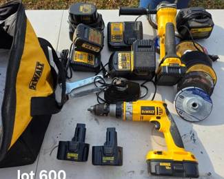 DeWalt cordless power tools