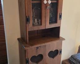 Pine country cabinet