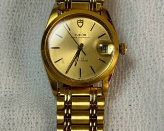 Tudor Prince Oysterdate Watch with a Magnified Date Window