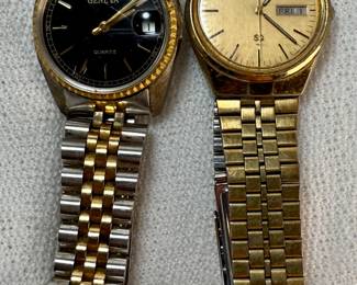Wristwatches - Geneva and Seiko