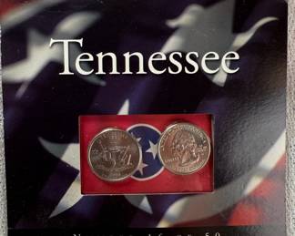Tennessee, U.S. Minted Quarter Dollar - Number 16 of 50